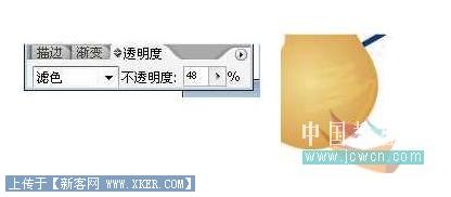 Illustrator鼠绘教程:简单绘制箭头穿过梨的效果