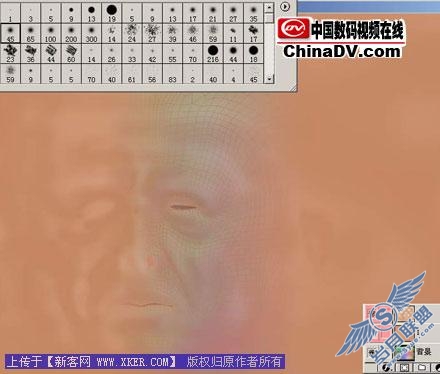 利用PhotoShop完成角色脸部贴图制作