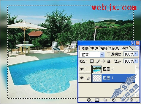 利用Photoshop样式制作一个立体边框
