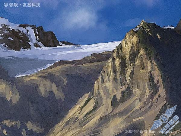 PhotoShop临摹教程:风景绘制