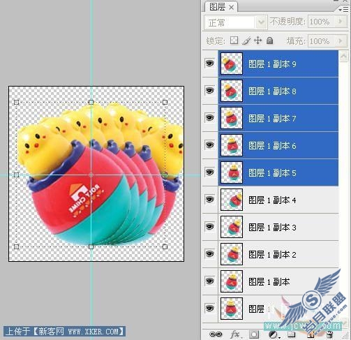 photoshop CS3动画教程:可爱不倒翁的制作过程