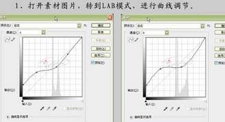 photoshop曲线三步修复偏红色的人物照片