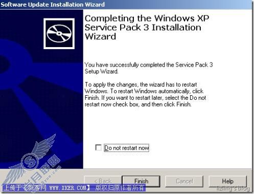 中文版Windows XP升级SP3新鲜体验
