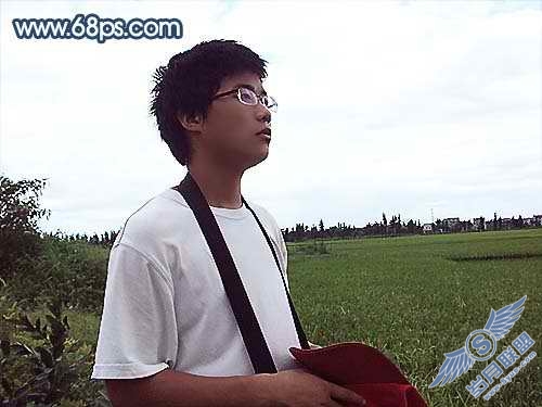 Photoshop给逆光人物照片简单调色