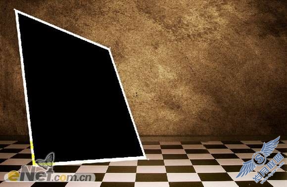 Photoshop合成恐龙穿过相框<a href=http://www.syue.com/Hacker/Case/ target=_blank class=infotextkey>入侵</a>的效果