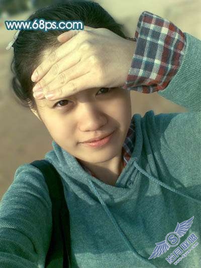 Photoshop照片处理:快速把凌乱人物照片处理干净【图】_