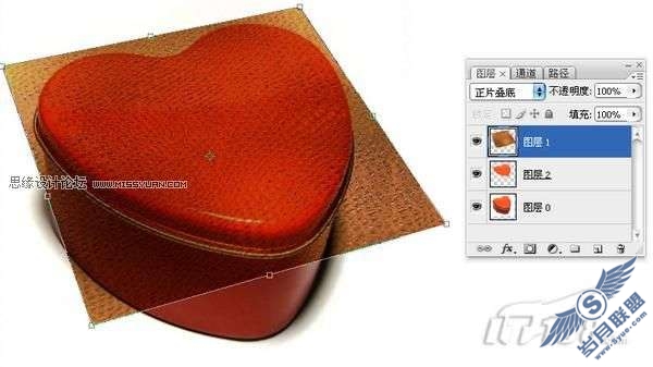 photoshop制作皮革质感及其应用实例教程_