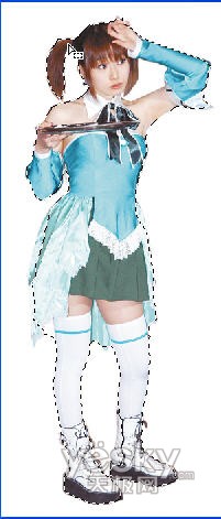 Photoshop投影