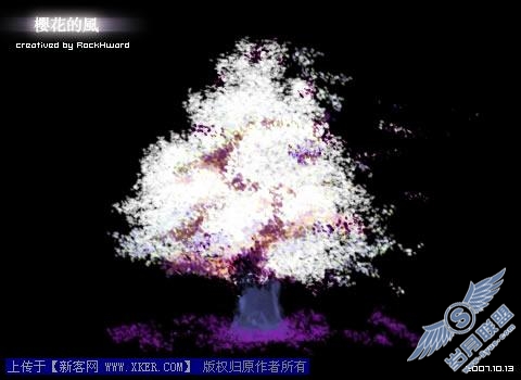 FireWorks教程:DIY树叶笔触画一棵树