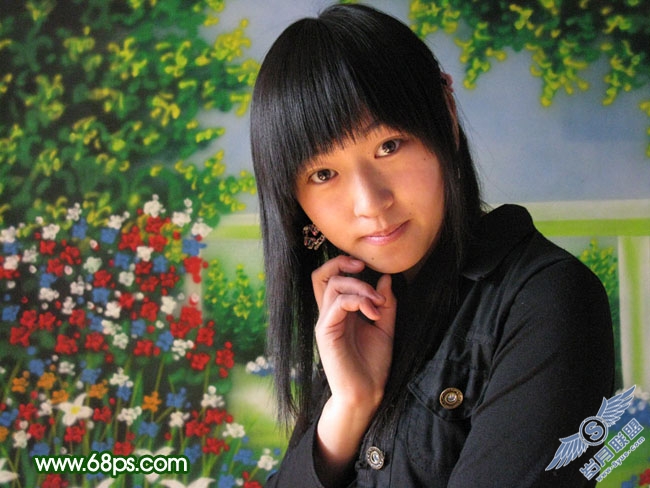 Photoshop打造一只漂亮的森林绿精灵
