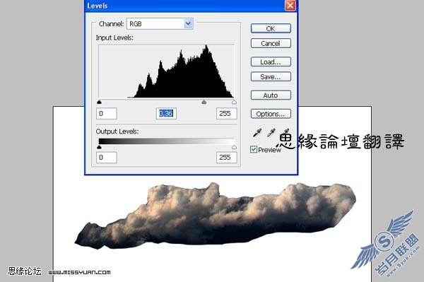 PS合成捆满树枝的美女