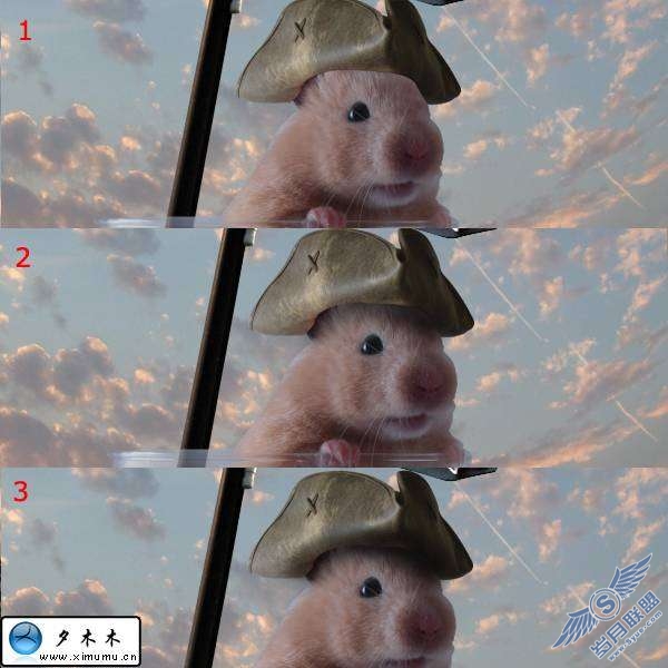 photoshop制作老鼠在透明玻璃瓶里的效果【图】_