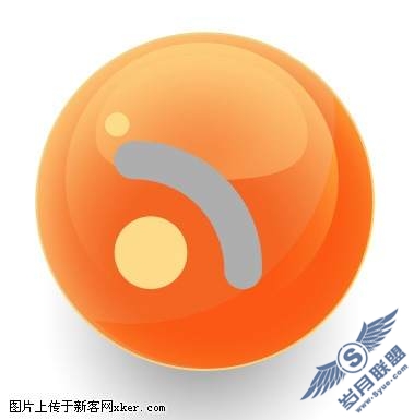 Photoshop绘制RSS图标教程