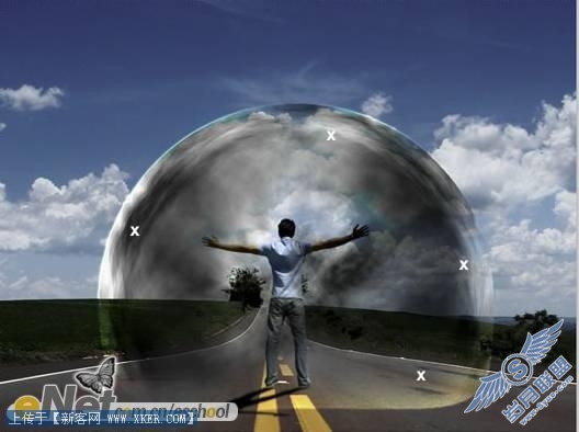 我是超人Photoshop打造冲击波效果(7)