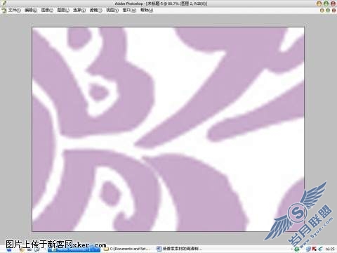 PhotoShop低像素素材的应用手法