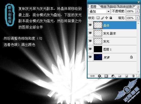 Photoshop制作闪光炫彩的照片效果