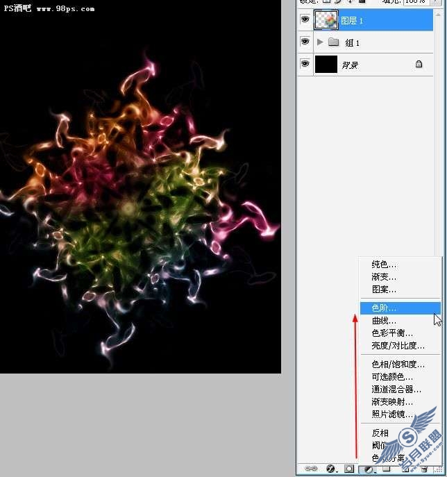 photoshop设计制作炫彩图片效果【图】_
