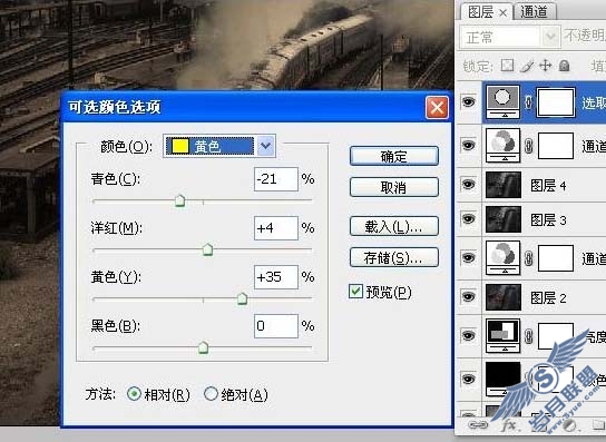 Photoshop调出照片经典暗光金色调