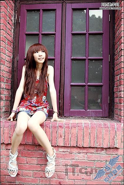 Photoshop打造漂亮的复古色彩美女照片