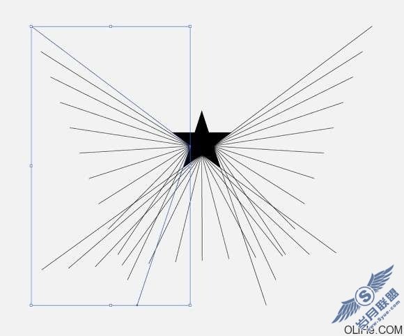 Photoshop与Illustrator结合制作五星闪耀光芒效果图【图】_