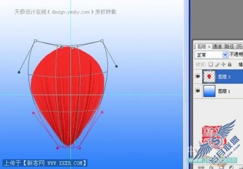 Photoshop绘傲雪红梅_天极设计在线整理转载