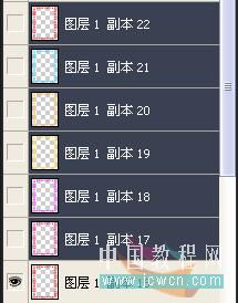 Photoshop和ImageReady制作闪心动画边框_天极设计在线转载