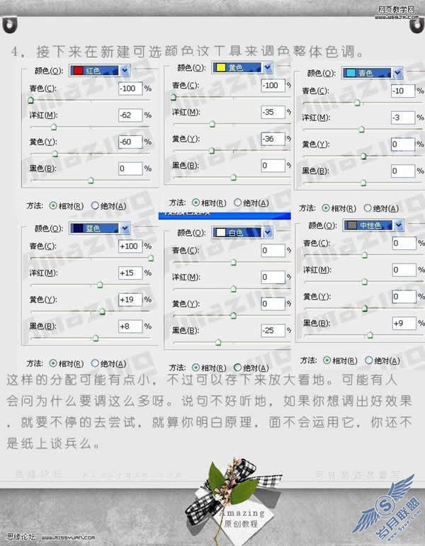Photoshop教程: 调出中性色调冷艳美女