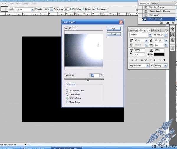 Photoshop制作子弹击穿遥控器特效(终结篇)