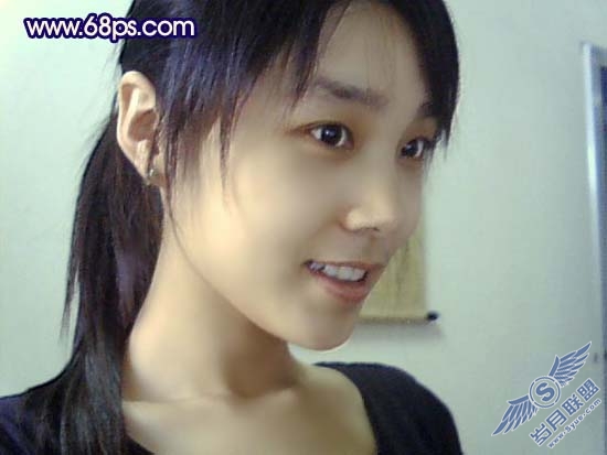 Photoshop照片处理:调出美女照片柔和的淡黄色