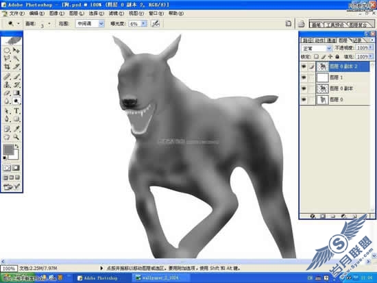 Photoshop照片合成教程:生化危机3海报