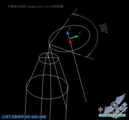 AutoCAD螺丝刀造型_天极设计在线整理转载_点击放大此图片