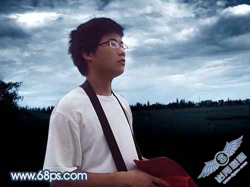 Photoshop给逆光人物照片简单调色