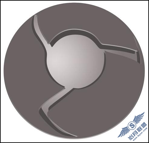 Photoshop绘制GoogleChrome浏览器LOGO