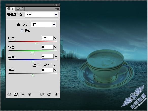 Photoshop照片合成:制作惊涛骇浪海报