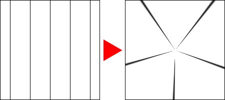 Photoshop极坐标滤镜的用法详解