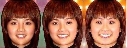 Photoshop出来的众多明星对称脸照欣赏