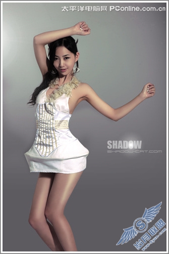 Photoshop制作时尚杂志女模特质感效果