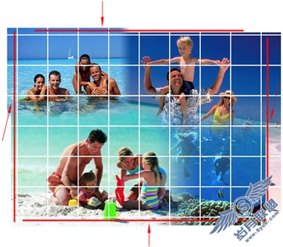 Photoshop制作五彩斑斓的马赛克特效照片