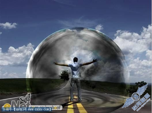 我是超人Photoshop打造冲击波效果(9)