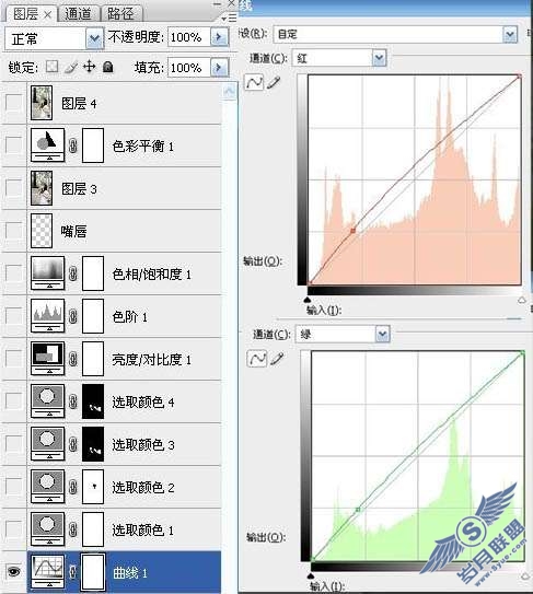 Photoshop照片处理:调色出外景照柔和的中性色美女【图】_