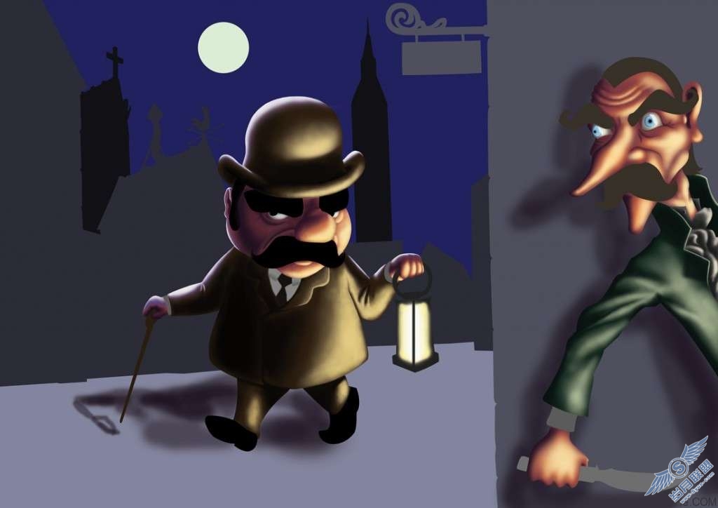 Photoshop设计制作3D卡通人物【图】_