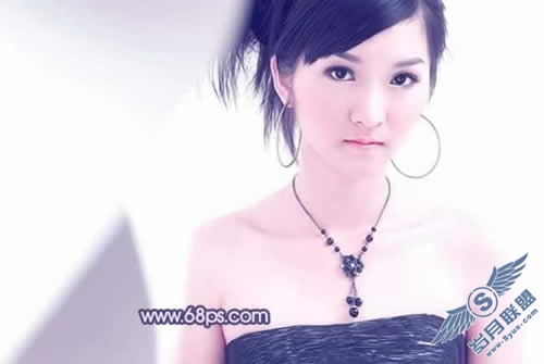 Photoshop调出人物艳丽的粉色调