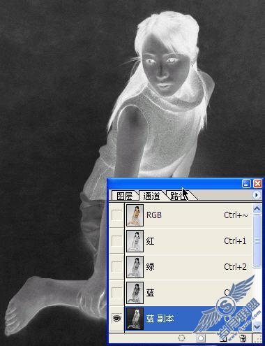 利用Photoshop通道来实现快速简单抠图
