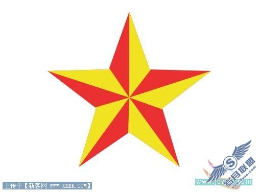巧用Photoshop路径工具绘制规则的五角星