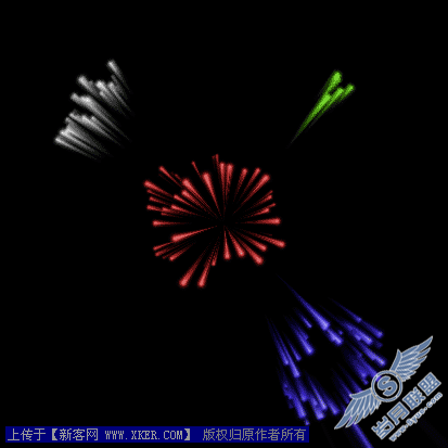 Photoshop极坐标滤镜打造烟花详解_天极设计在线整理