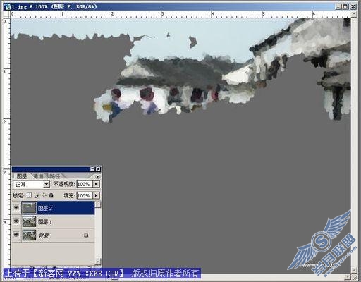 Photoshop用另类方法打造水彩效果