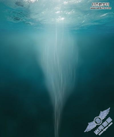 PhotoShop教程: 制作清新的水果海底图片