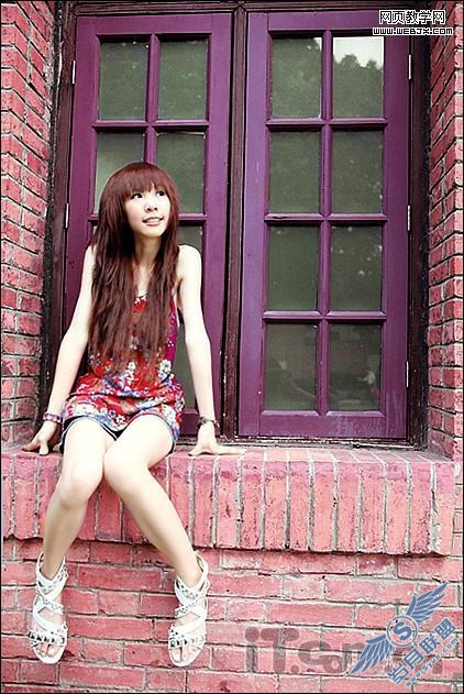 Photoshop打造漂亮的复古色彩美女照片