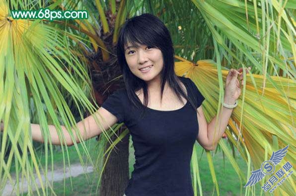 Photoshop照片处理:制作糖果色<a href=http://www.syue.com/Digital/Mobile/ target=_blank class=infotextkey>手机</a>美女照片【图】_