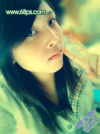 Photoshop照片处理:调色出柔和的黄青色人物照【图】_